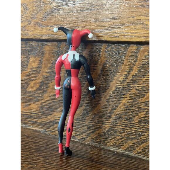 NWOT Red & Black Harley Quinn Action Figure Doll DC Super Hero Stocking Stuffers - Picture 3 of 8